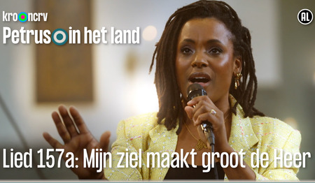 Lied: Mijn ziel maakt groot de Heer