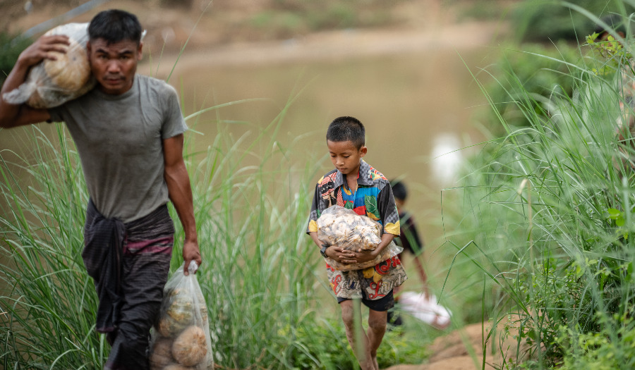 Myanmar: kerken helpen in moeilijk bereikbare gebieden 