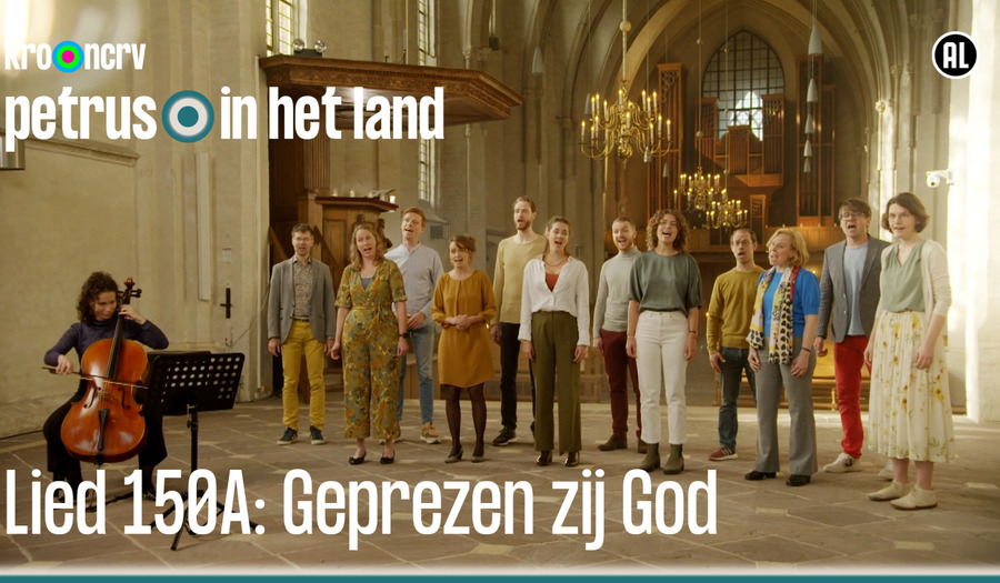 Lied 150a: Geprezen zij God