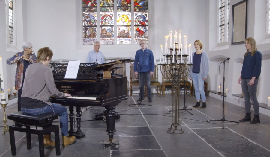 Lied: Kom met het licht van uw ontferming