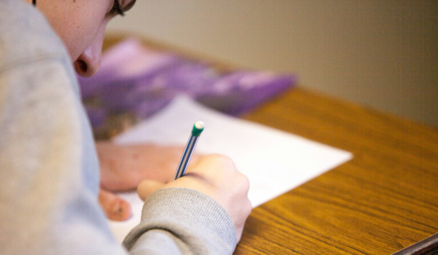 Gebed bij eindexamens