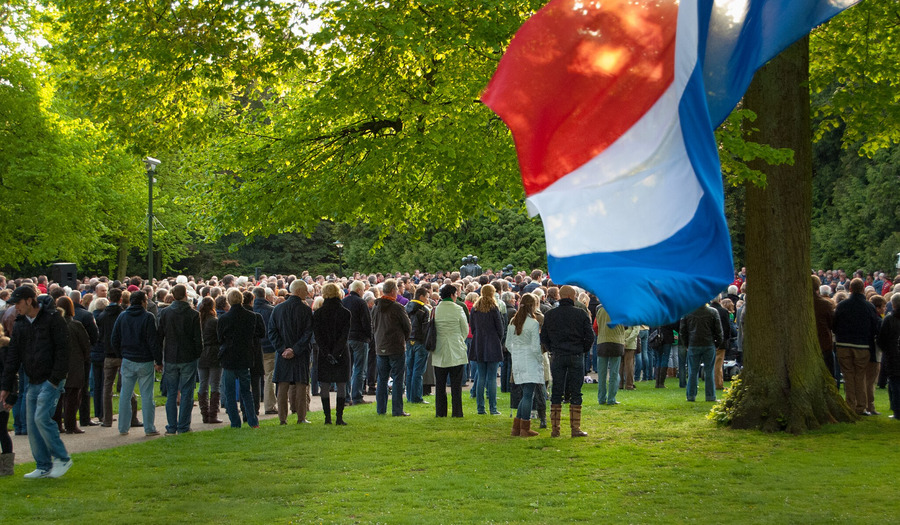 Gebed bij dodenherdenking