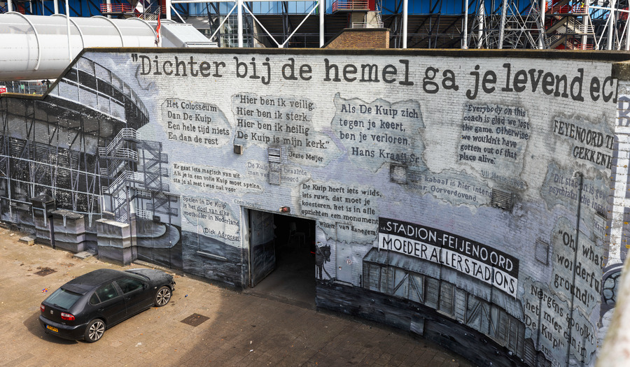 Herman ervaart God net zo goed in De Kuip als in de kerk